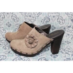 Madeline Staurt Women's Gray Mules Size 11M‎